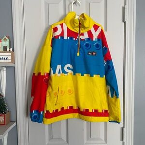 Adidas Colorful LEGO Collaboration windbreaker Jacket